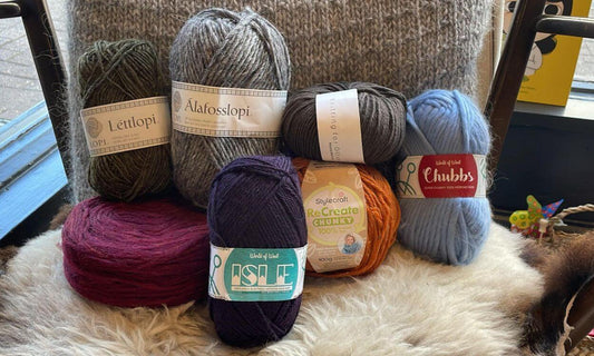 Explore our Aran and Chunky Yarns at No Frills Knitting