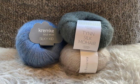 Explore our Mohair Selection at No Frills Knitting