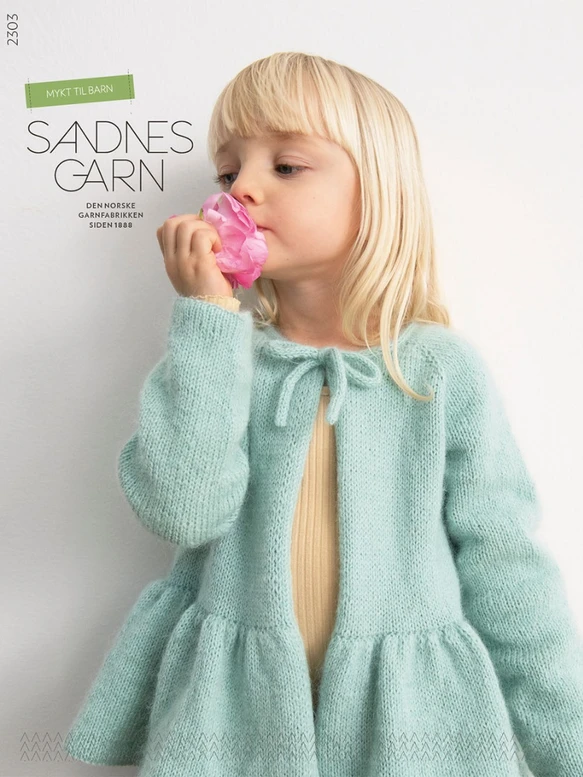 2303 Soft Knits for Kids Sandnes Garn Knitting Pattern Booklet