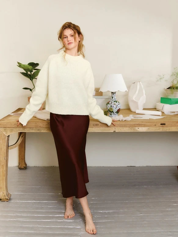 2502 No.10 Wendy Sweater Chunky| Sandnes Garn Single Printed Knitting Pattern