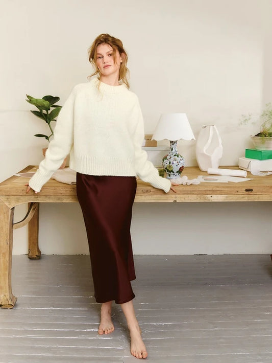 2502 No.10 Wendy Sweater Chunky| Sandnes Garn Single Printed Knitting Pattern