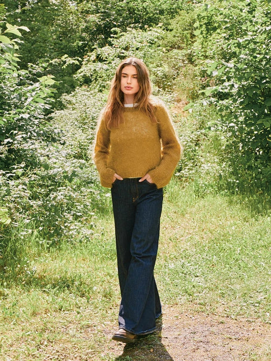 2507 No.03 Rookie Sweater | Sandnes Garn Single Printed Knitting Pattern