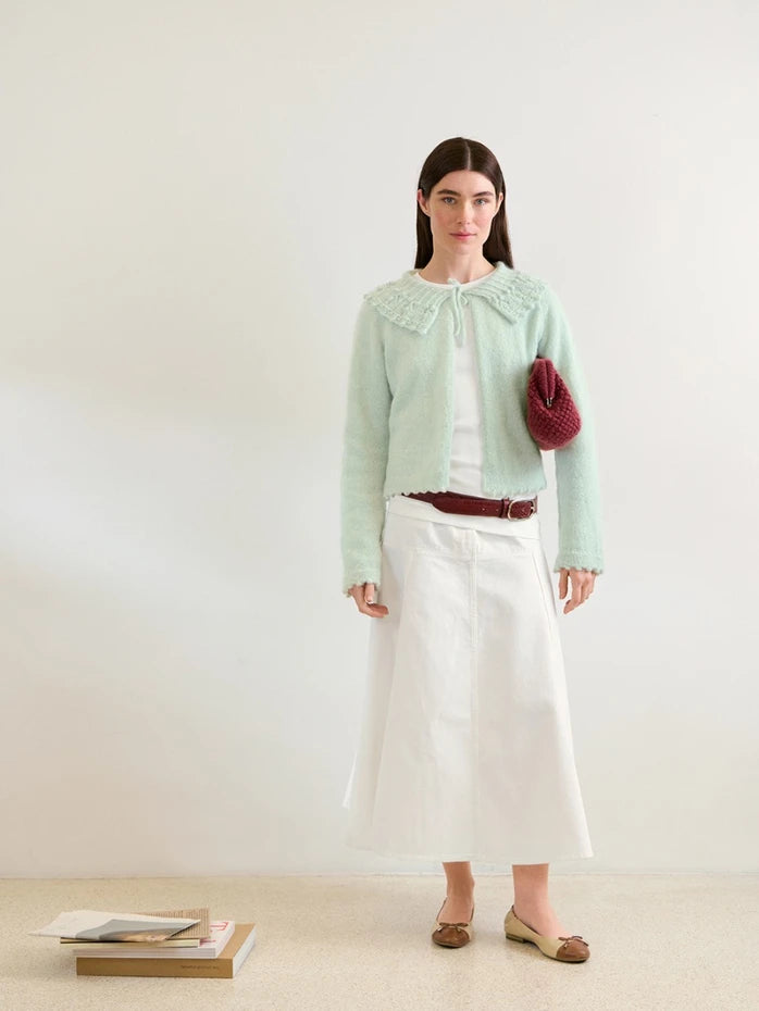 2602_06 Lilly Blouse | Sandnes Garn Single Printed Knitting Pattern