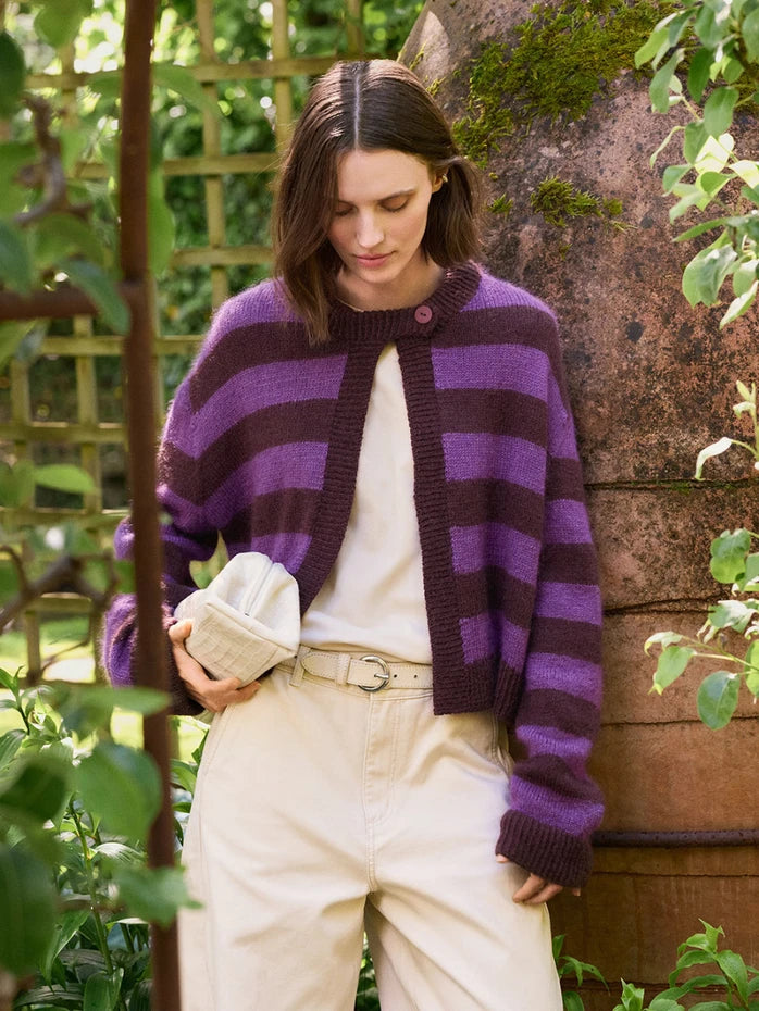 2606_05 Mango Cardigan | Sandnes Garn Single Printed Knitting Pattern