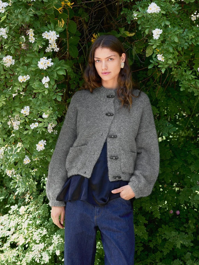 2606_08 Bomber Jacket | Sandnes Garn Single Printed Knitting Pattern
