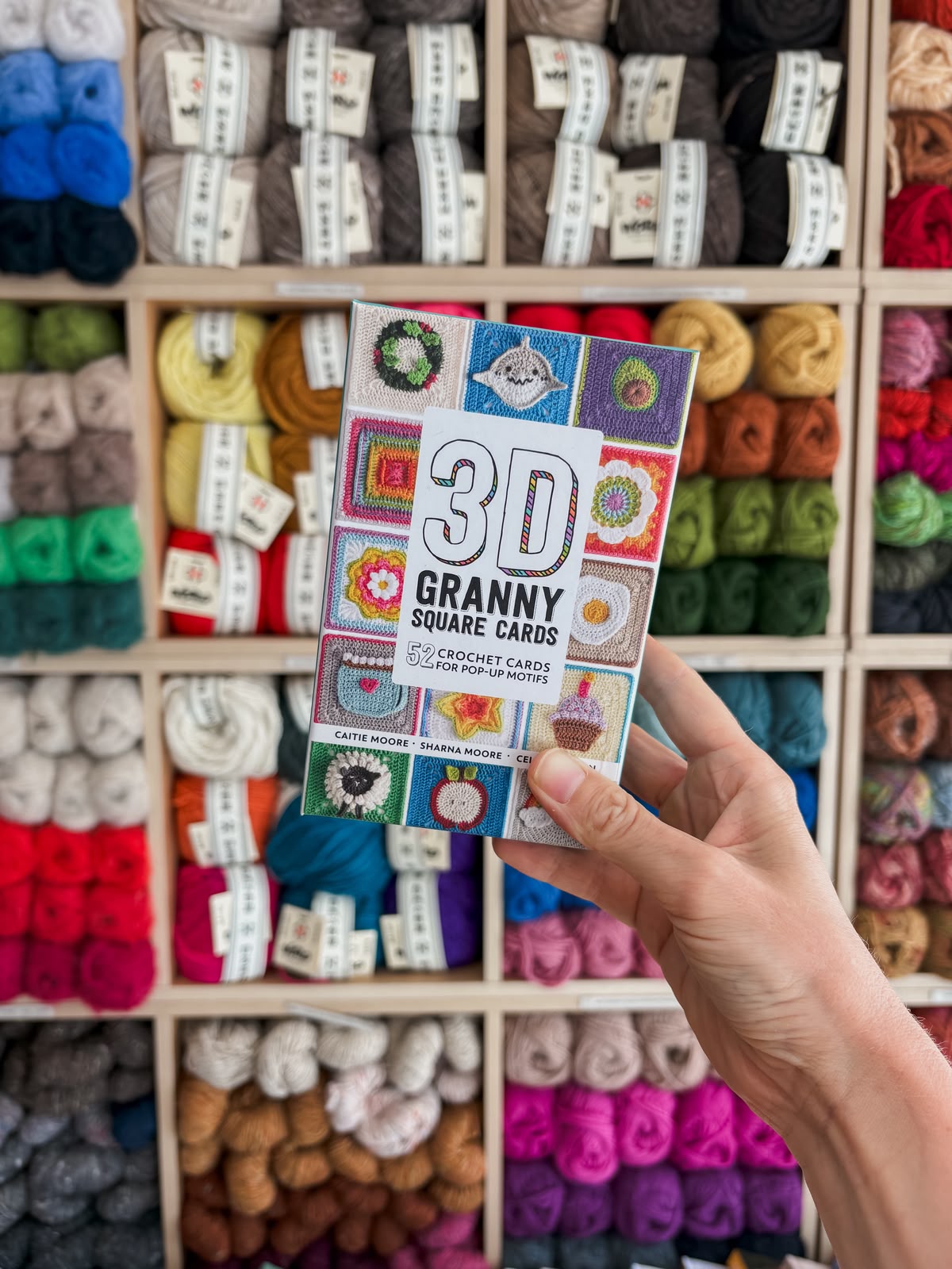 3D Granny Square Cards | Caitie Moore, Sharna Moore & Celine Semaan