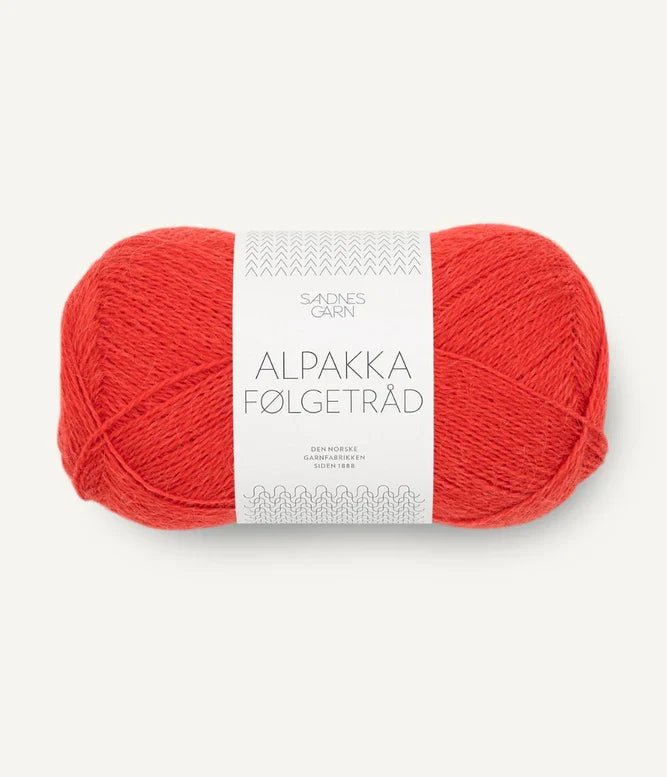 Sandnes Garn Alpakka Følgetrad - 50g
