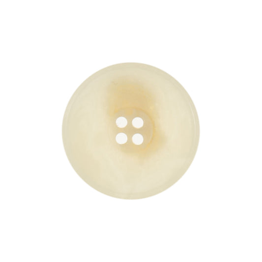 Bio-Horn 4 Hole Button - Natural (3 sizes)
