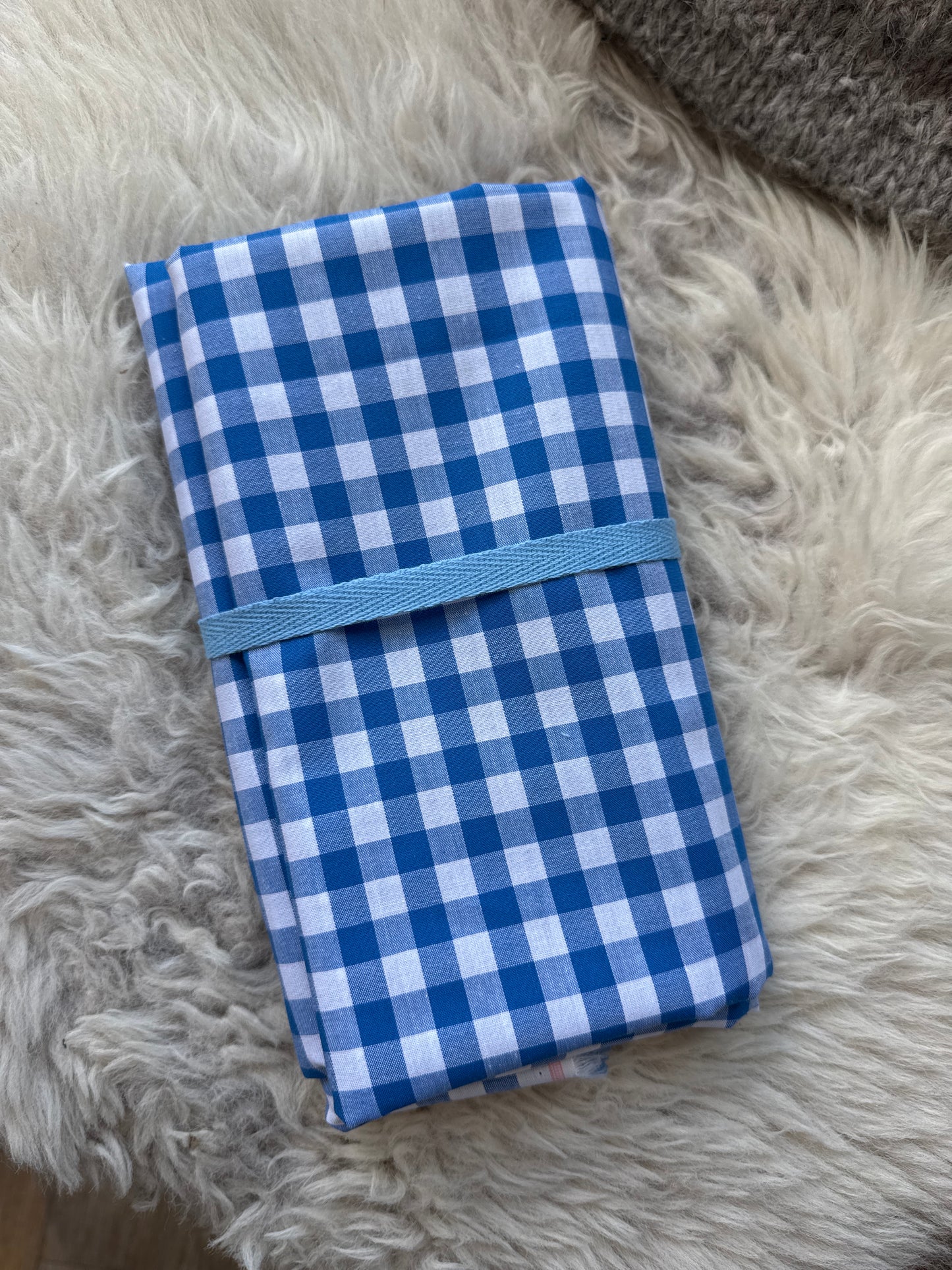 Yarn Dyed Gingham - Royal Blue - 1.6m