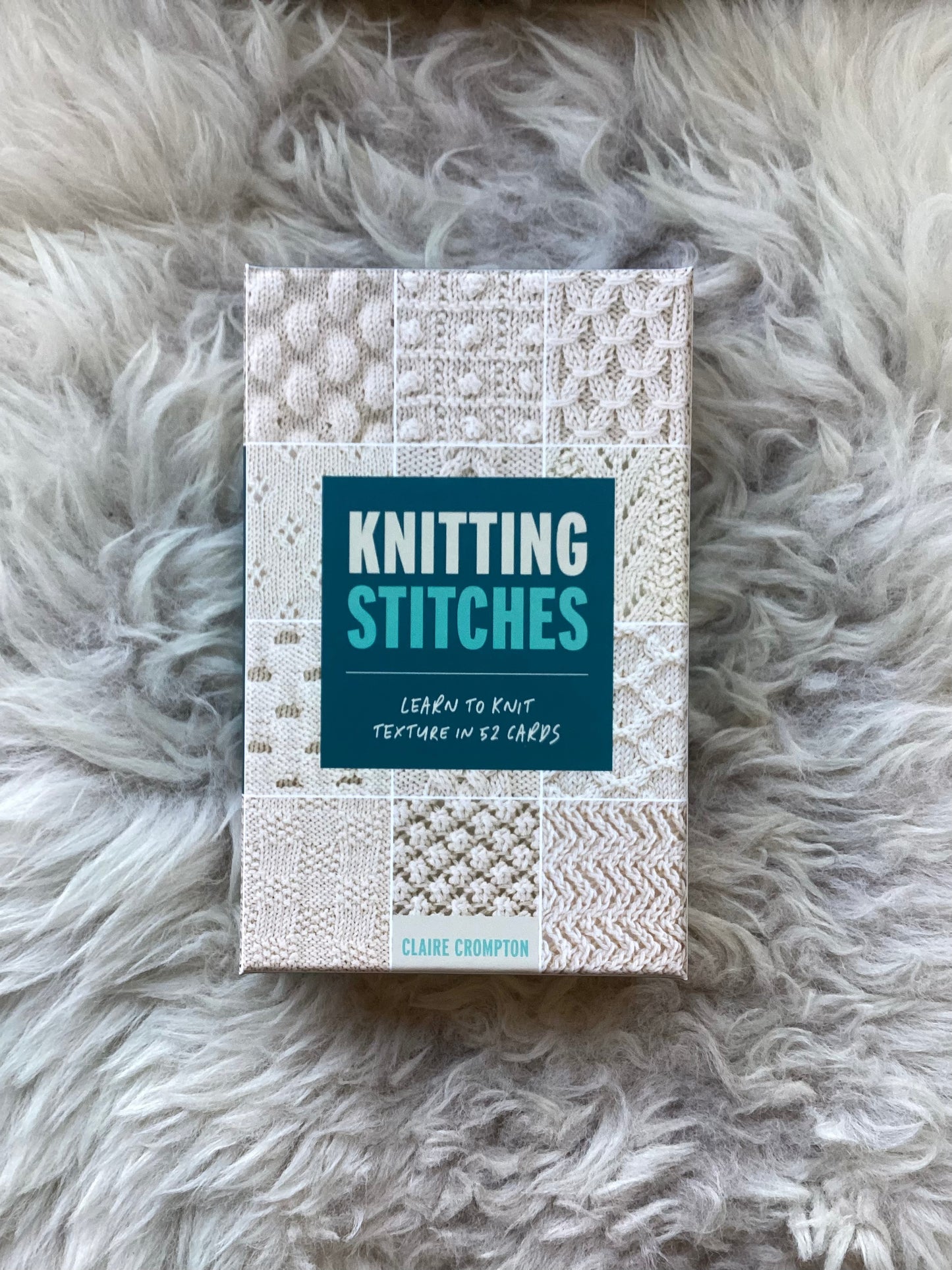Knitting Stitches Card Deck | Claire Compton