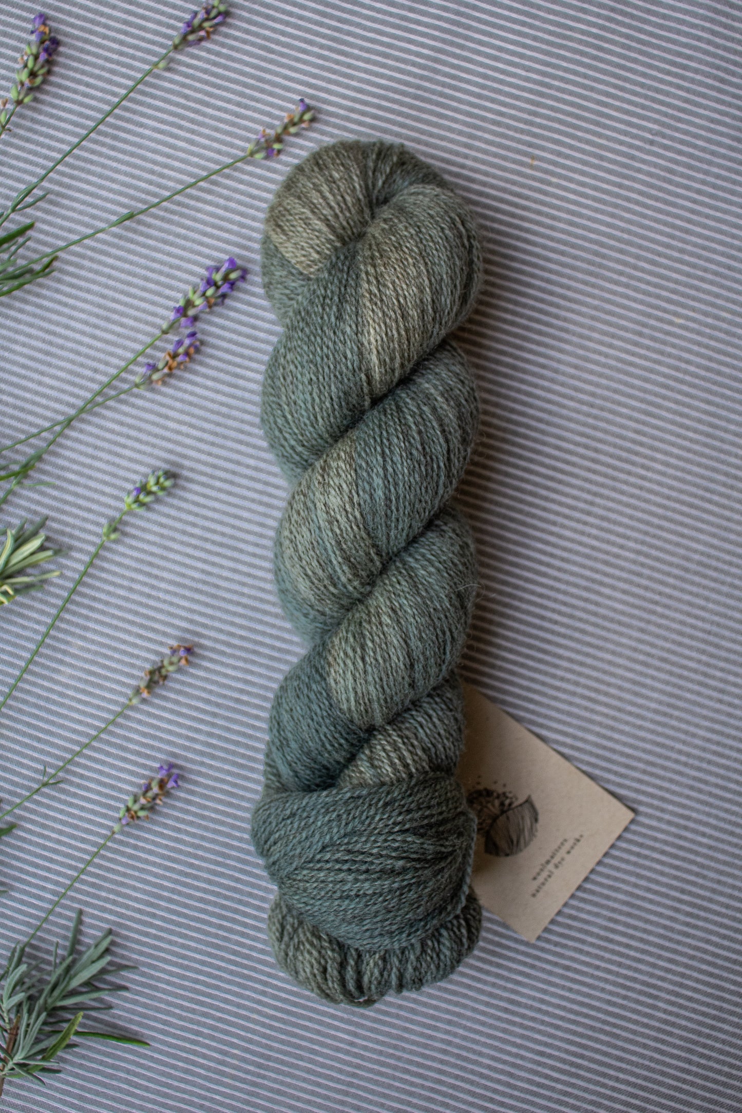 Woolmatters Dusk - Hand-dyed British Wool Yarn (100g skein)