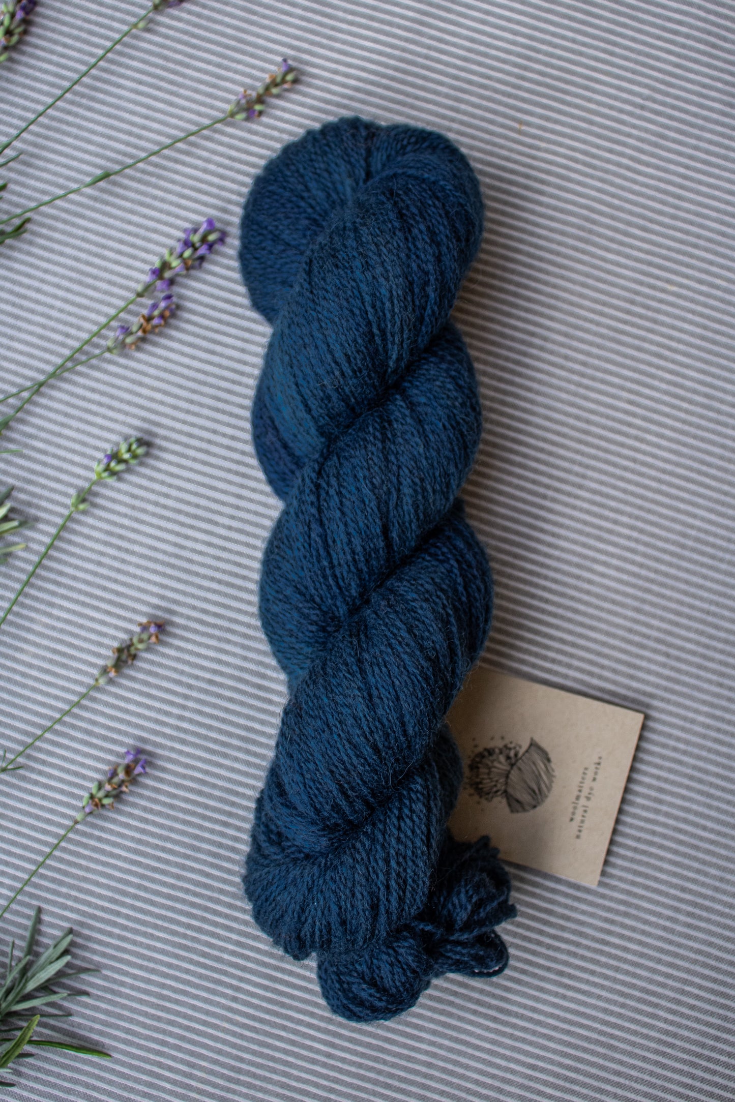 Woolmatters Dusk - Hand-dyed British Wool Yarn (100g skein)
