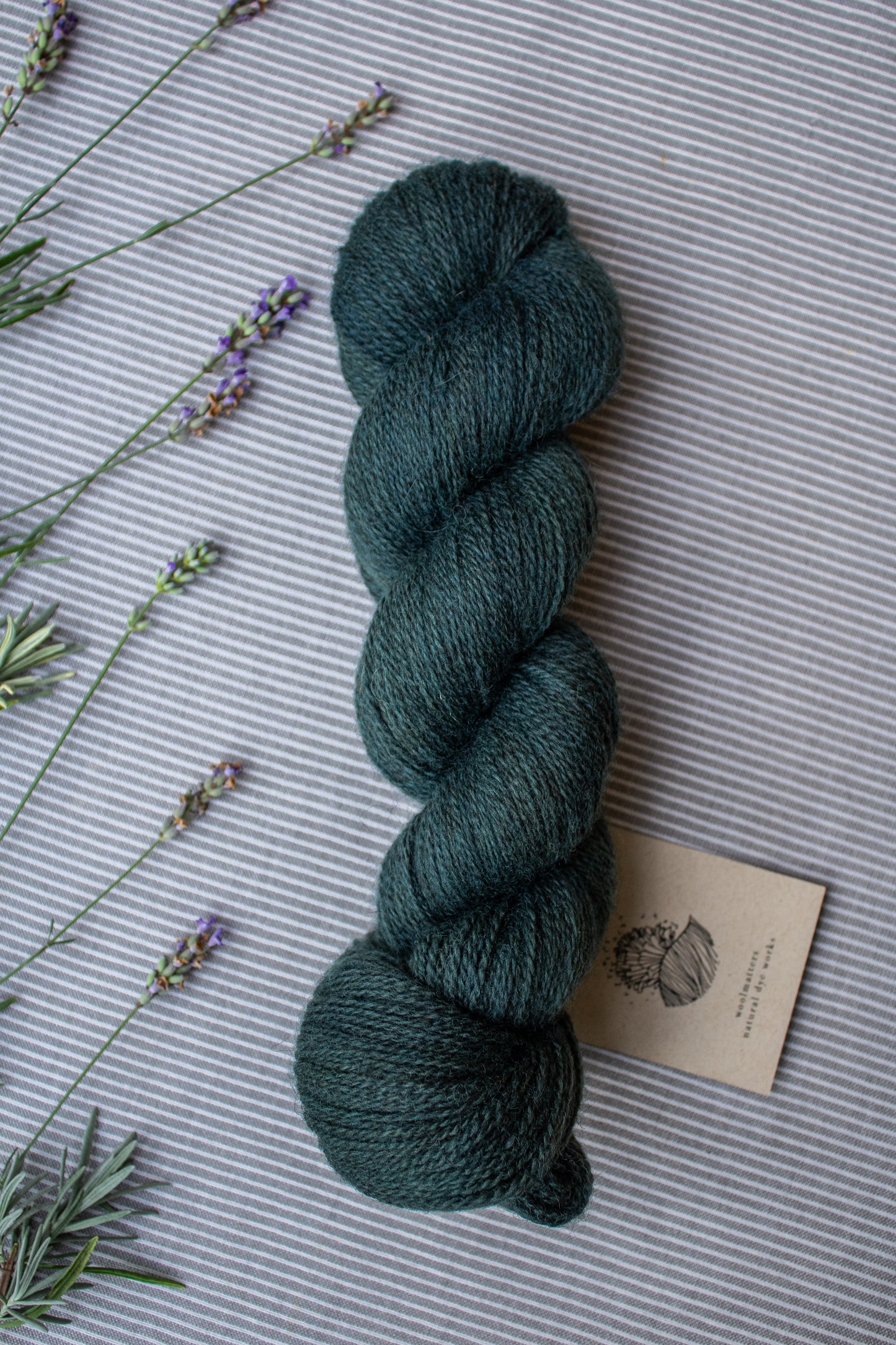 Woolmatters Dusk - Hand-dyed British Wool Yarn (100g skein)