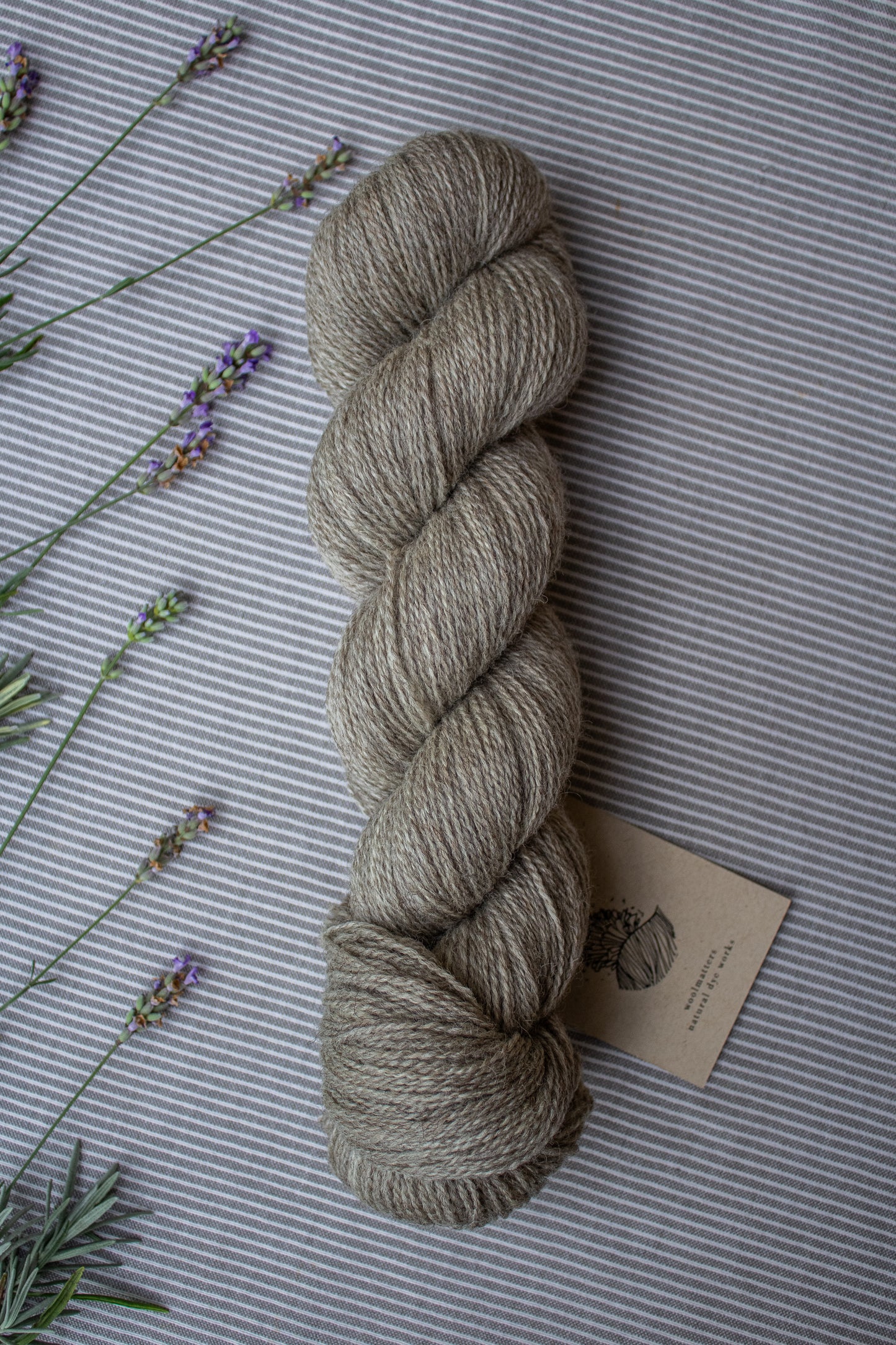 Woolmatters Dusk - Hand-dyed British Wool Yarn (100g skein)