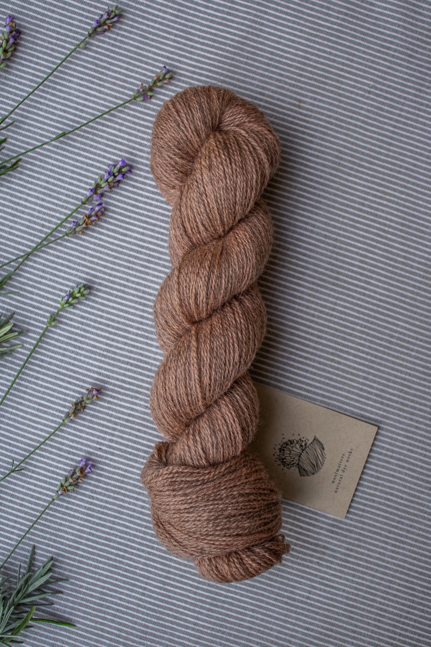 Woolmatters Dusk - Hand-dyed British Wool Yarn (100g skein)