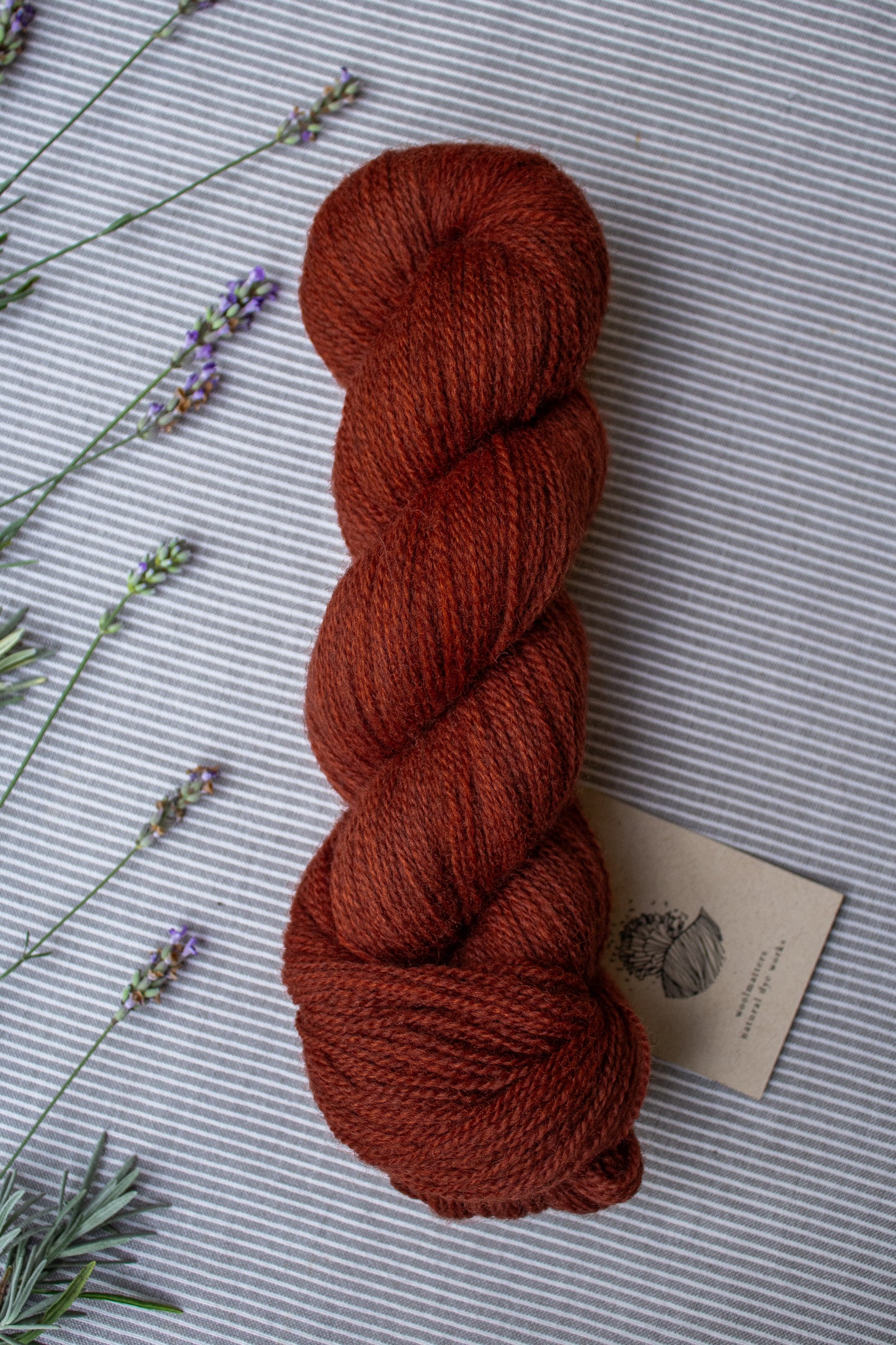 Woolmatters Dusk - Hand-dyed British Wool Yarn (100g skein)