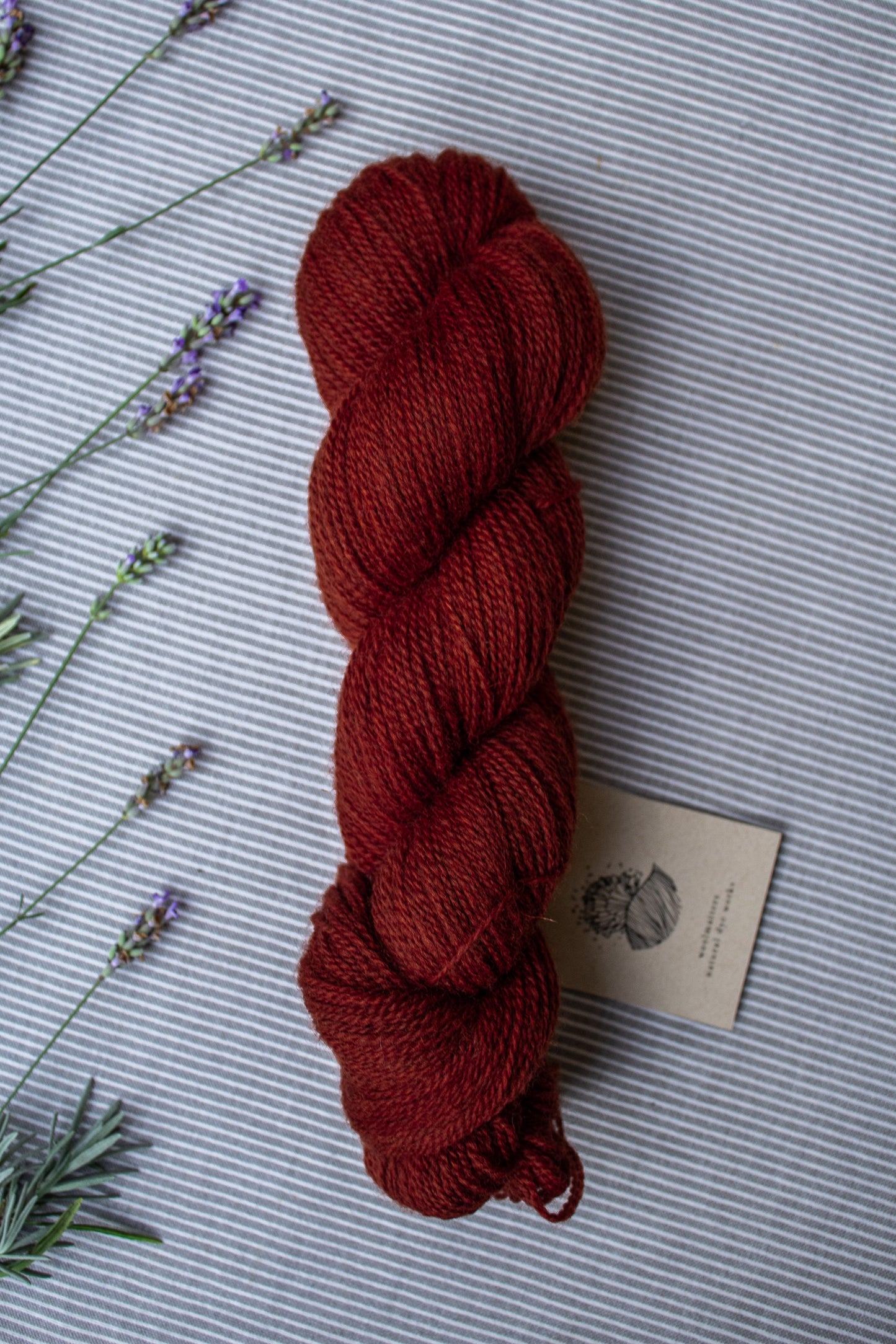 Woolmatters Dusk - Hand-dyed British Wool Yarn (100g skein)