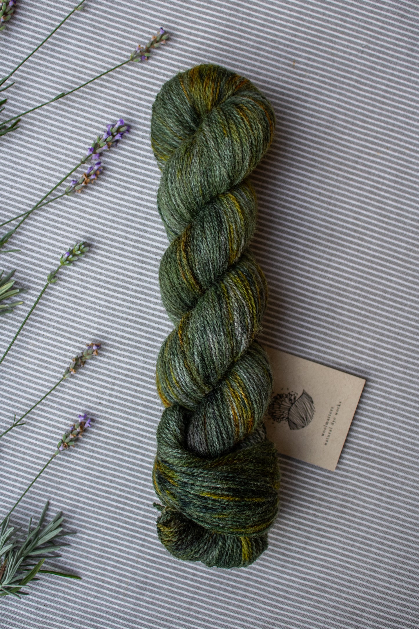 Woolmatters Dusk - Hand-dyed British Wool Yarn (100g skein)