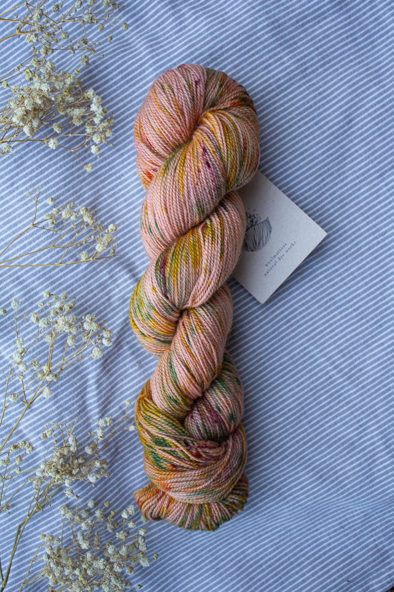 Woolmatters Corriedale Sock - Variegated - 100g hank