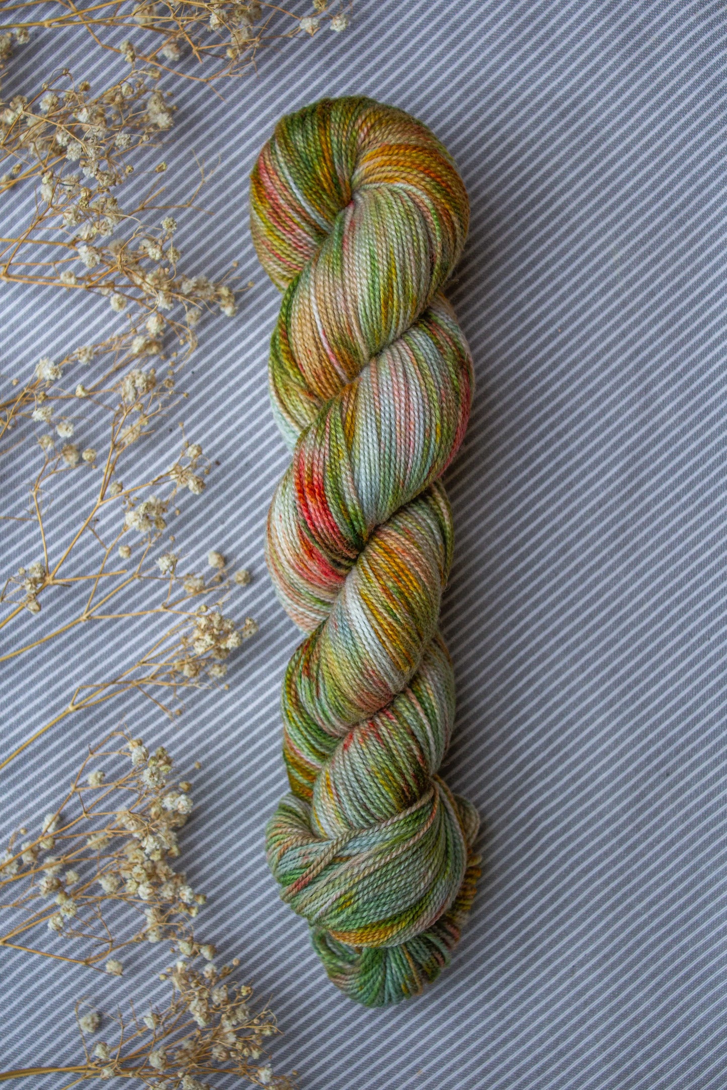 Woolmatters Corriedale Sock - Variegated - 100g hank