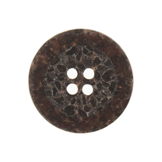 Macadamia 4 Hole Button - Dark Brown (3 sizes)