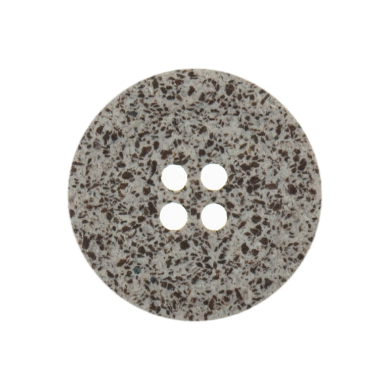 Macadamia 4 Hole Button - Light Brown (3 sizes)