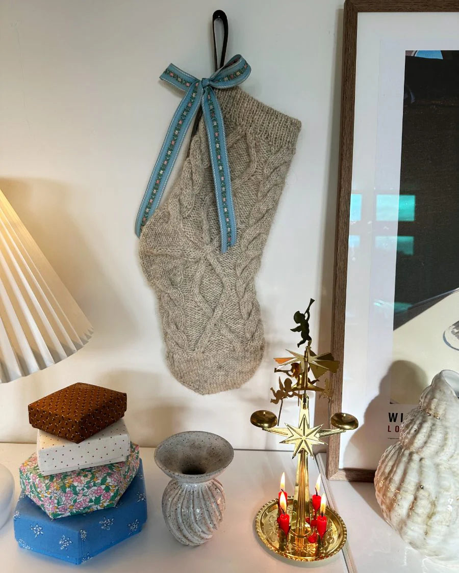 December Stocking | PetiteKnit Printed Knitting Pattern