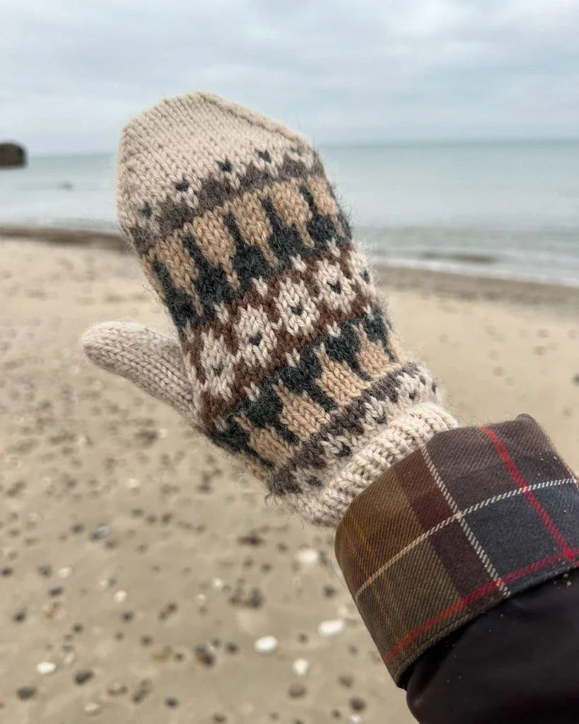 Celeste Mittens | PetiteKnit Printed Knitting Pattern
