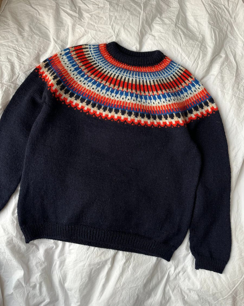 Celeste Sweater Man | PetiteKnit Printed Knitting Pattern
