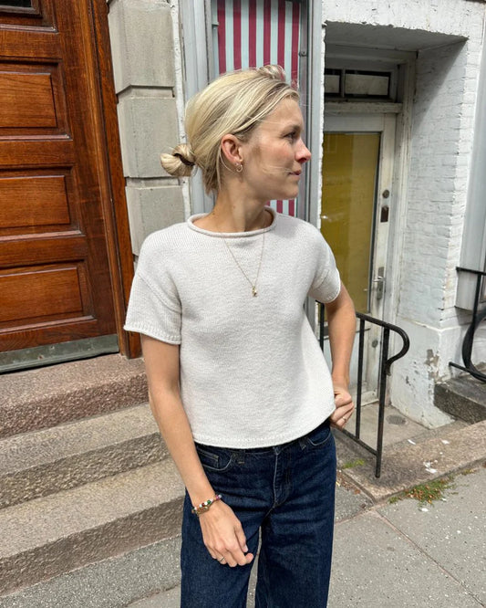 Cloud Tee | PetiteKnit Printed Knitting Pattern