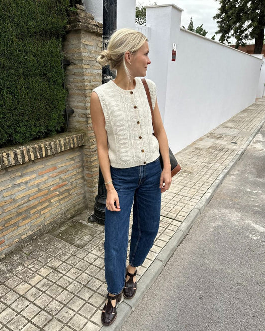 Esther Vest | PetiteKnit Printed Knitting Pattern