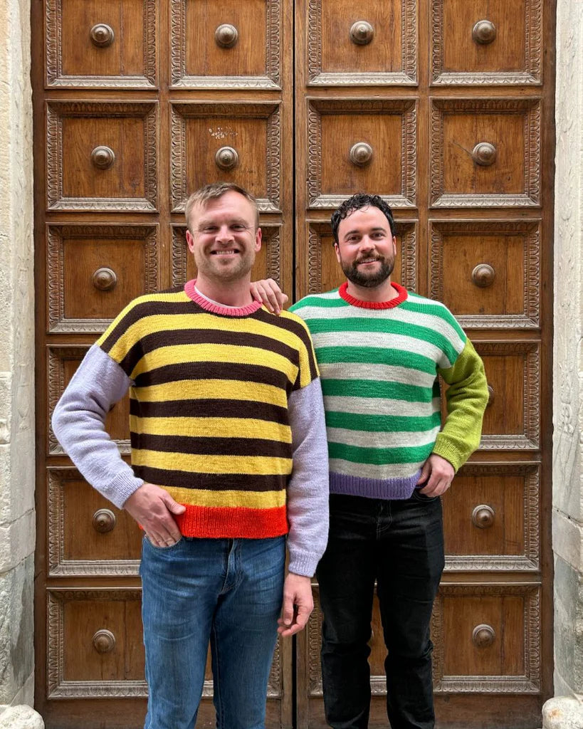 Holger Sweater Man | PetiteKnit Printed Knitting Pattern