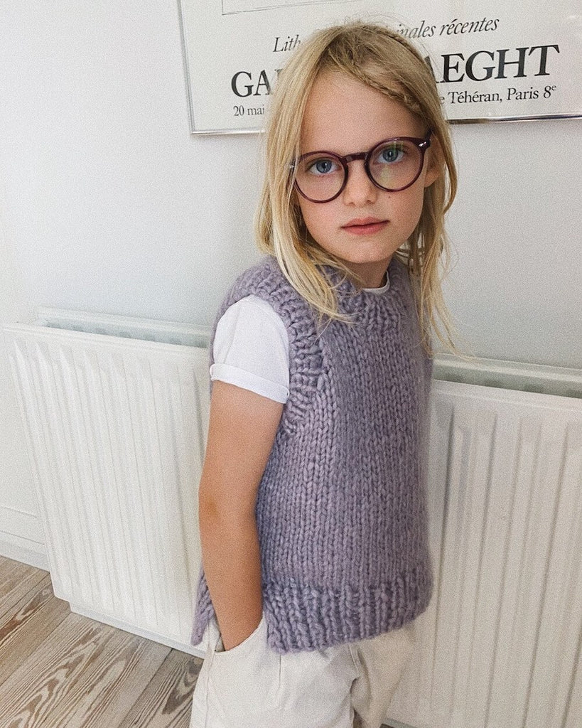 Holiday Slipover Junior | PetiteKnit Printed Knitting Pattern