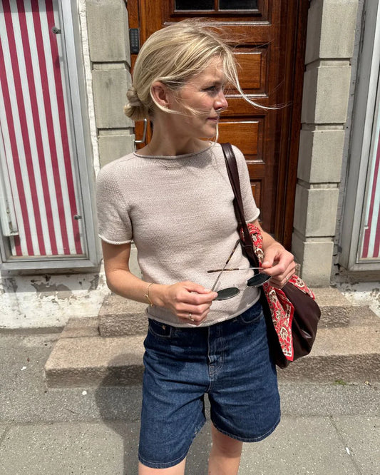 Ivy Tee | PetiteKnit Printed Knitting Pattern