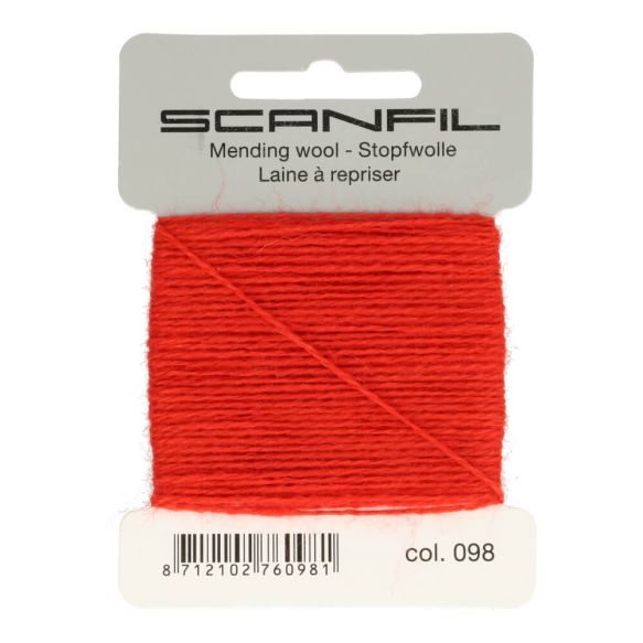 Scanfil Darning Wool Cards - 15m