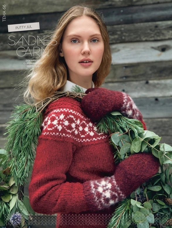 Theme 66 Putty Christmas | Sandnes Garn Knitting Pattern Booklet