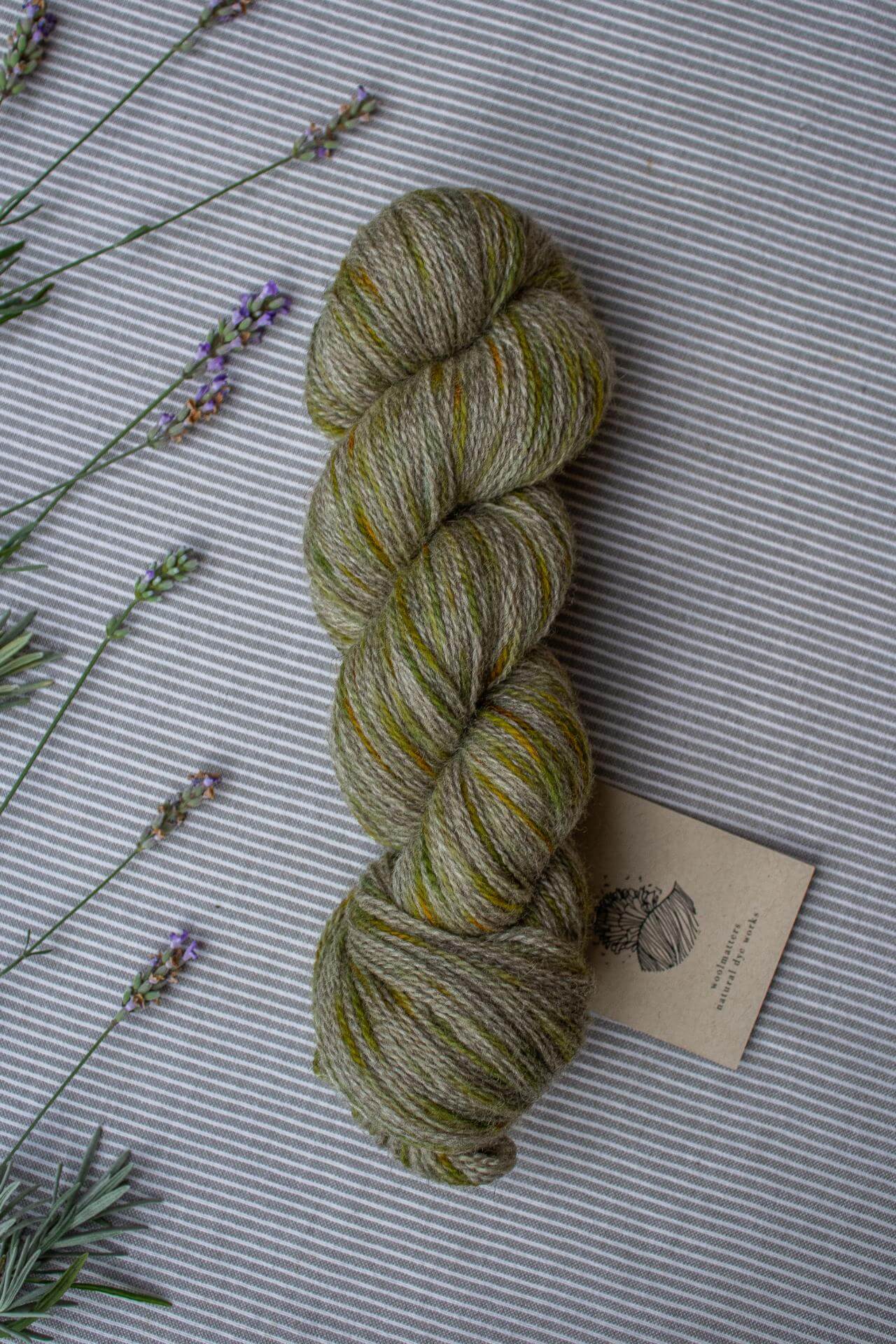 Woolmatters Dusk - Hand-dyed British Wool Yarn (100g skein)