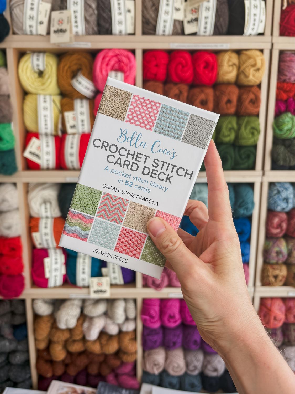 Bella Coco’s Crochet Stitch Card Deck | Sarah-Jayne Fragola