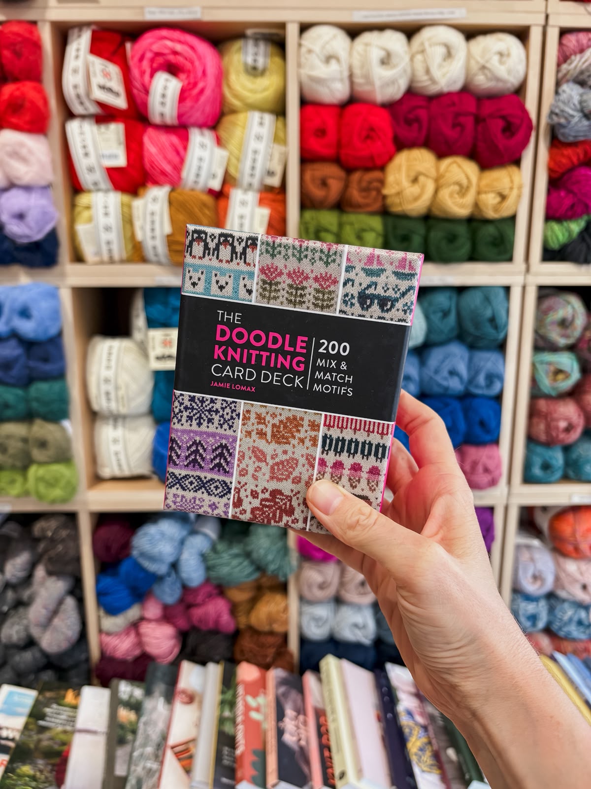 The Doodle Knitting Card Deck | Jamie Lomax
