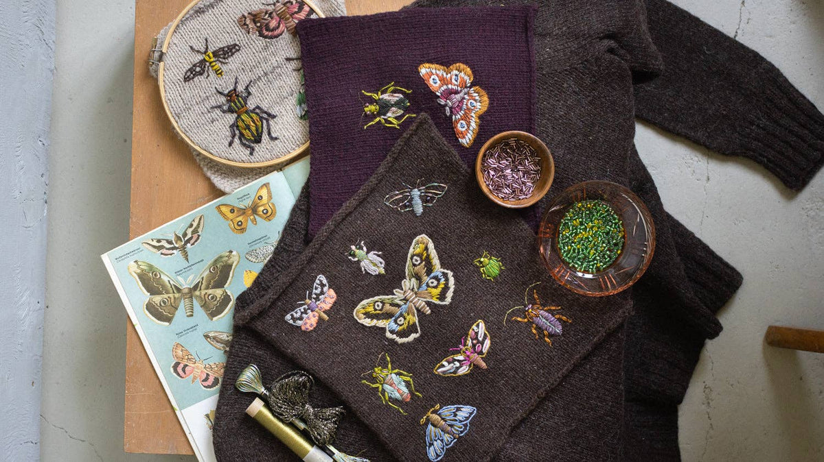 Embroidery on Knits