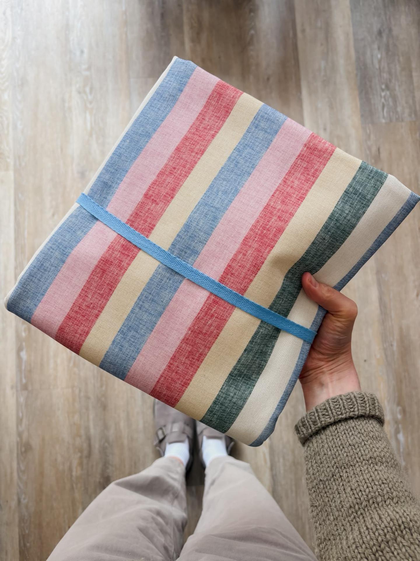 Presley Stripe Denim (Fabric Godmother) - 2m