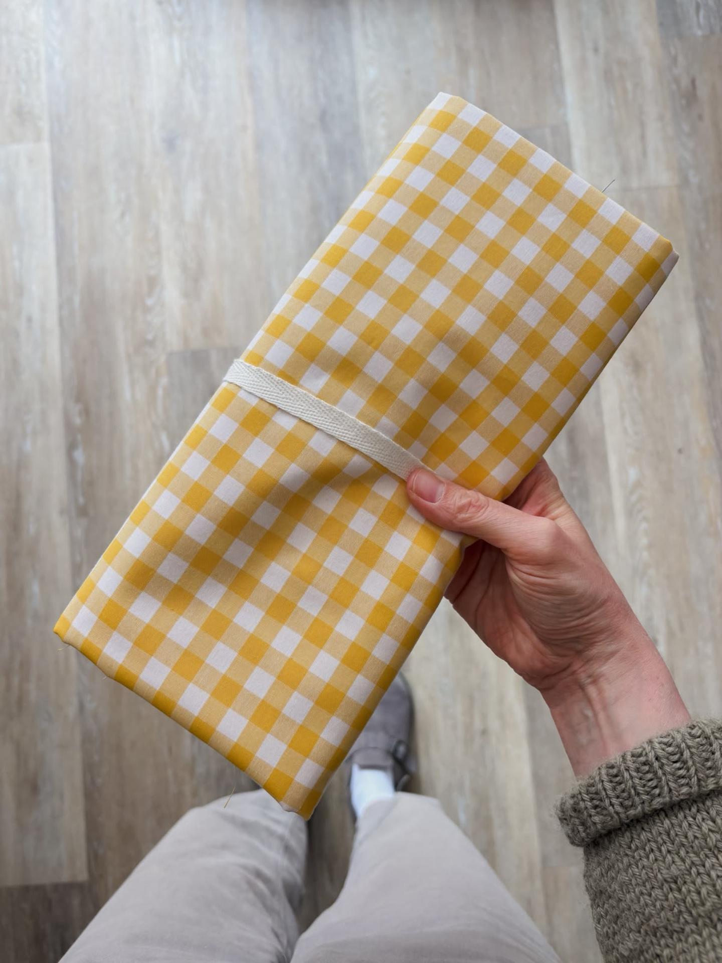 Yarn Dyed Gingham (Yellow) - 2m