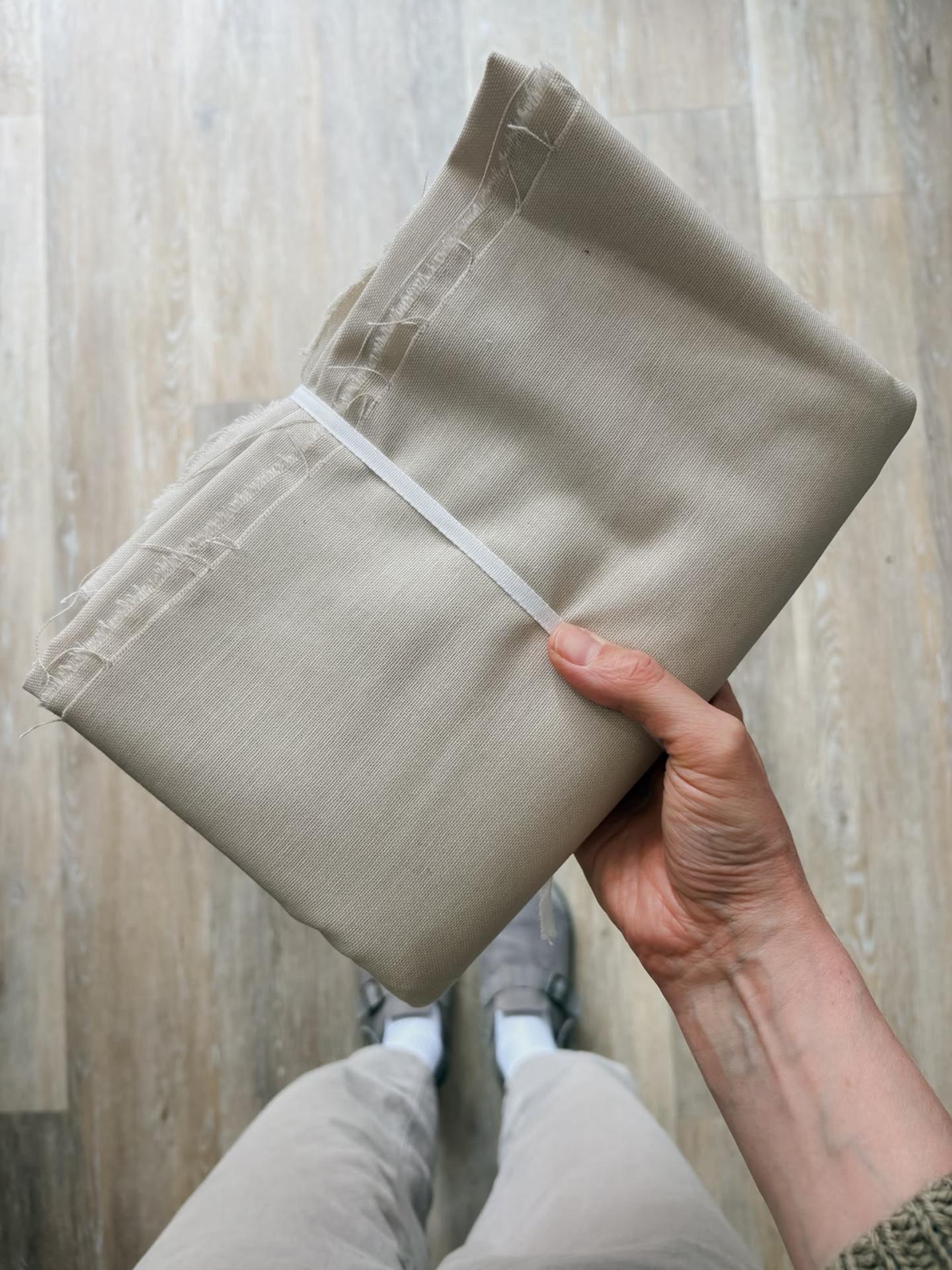 Cotton Canvas (Sand) - 2.5m