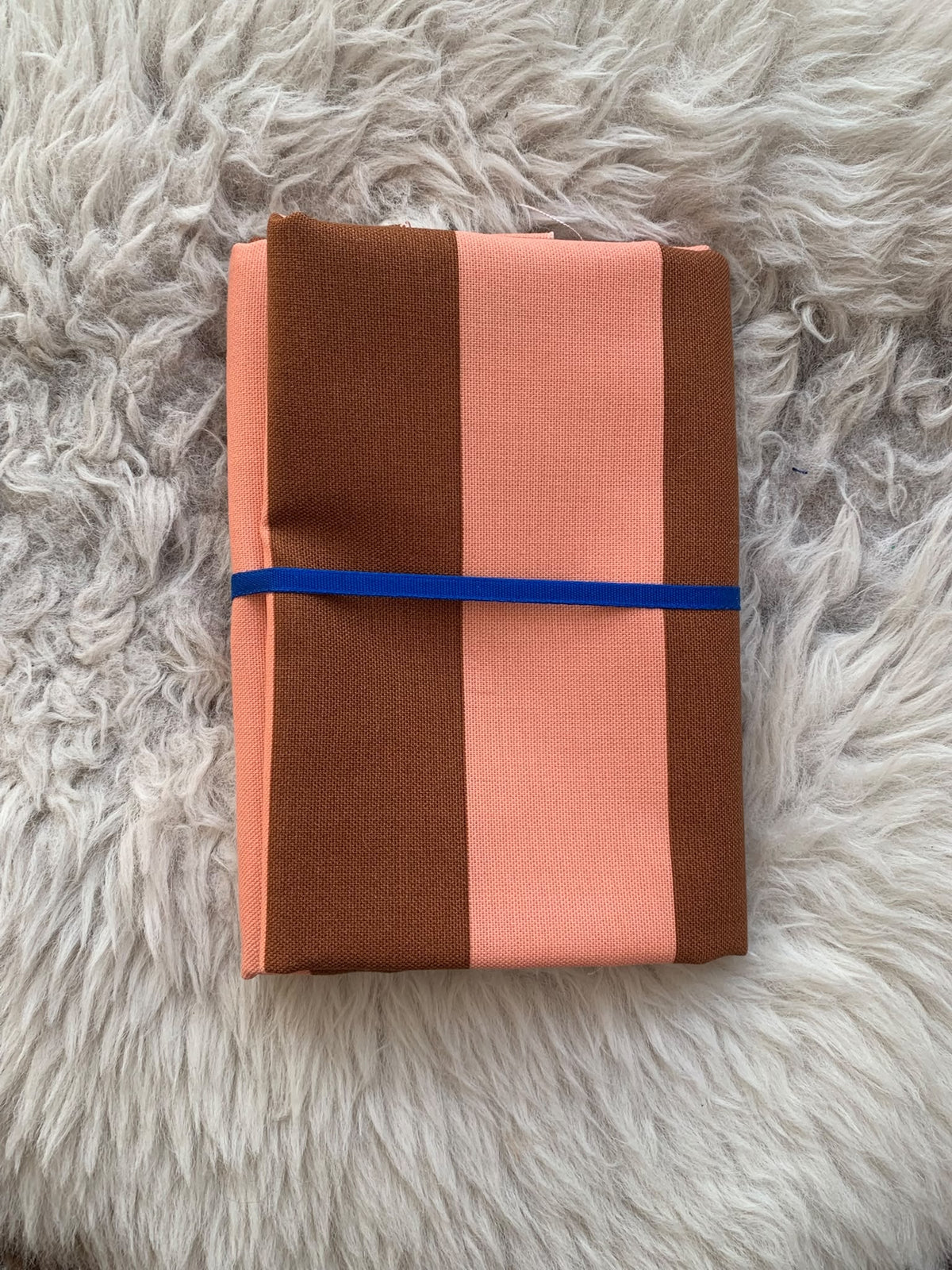 Horizontal Stripe (Salmon + Cedar) - 0.7m