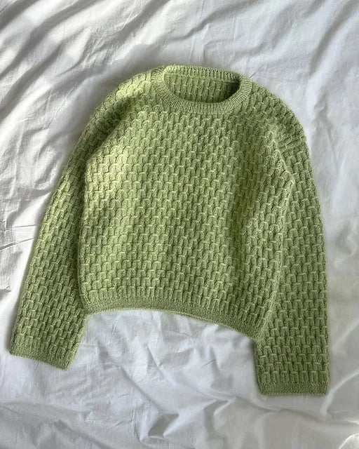 Jenny Blouse | PetiteKnit Printed Knitting Pattern