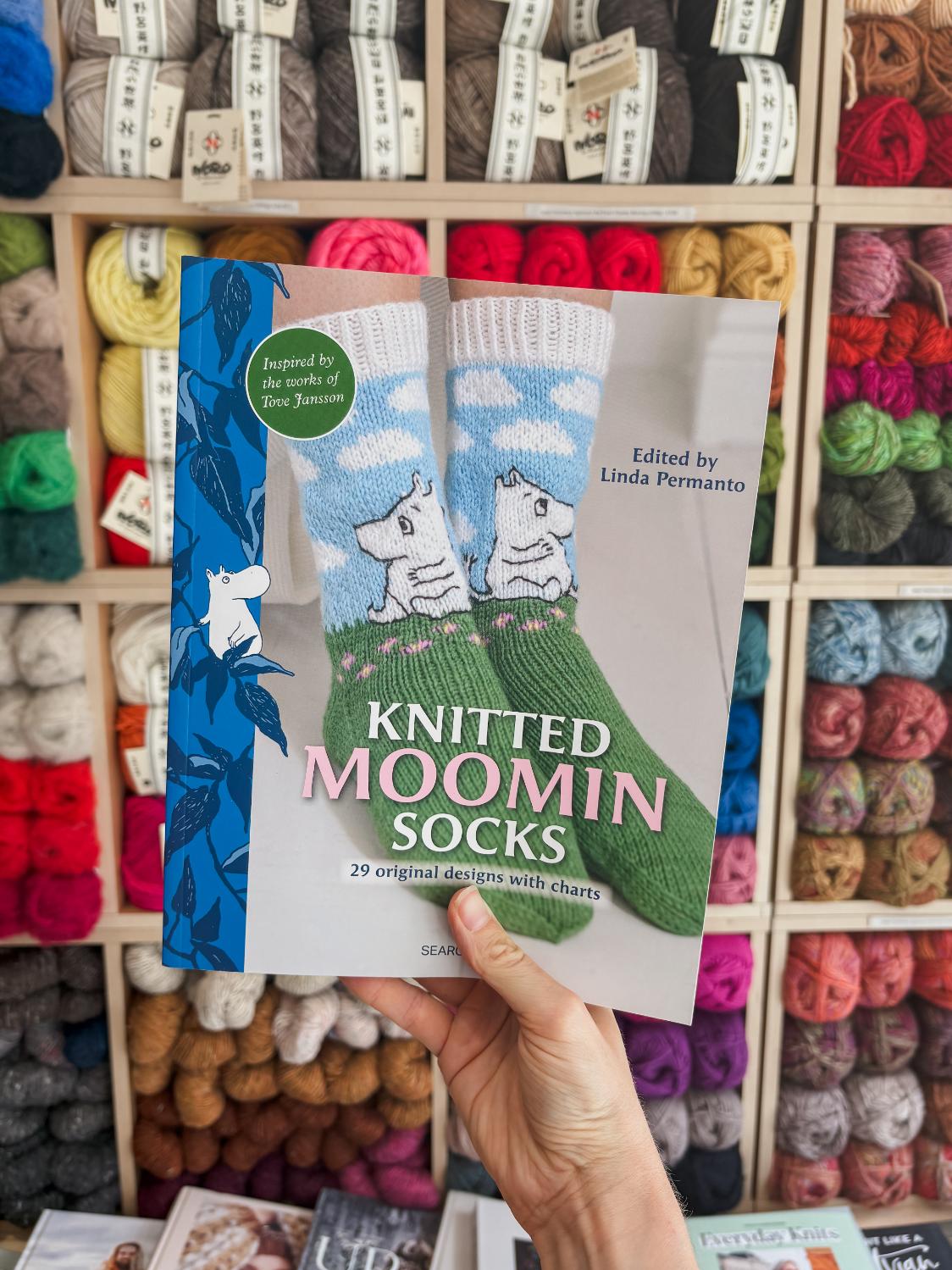 Knitted Moomin Socks | Ed. Linda Permanto