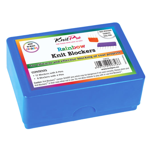 Knitpro Rainbow Knit Blockers - Box of 20