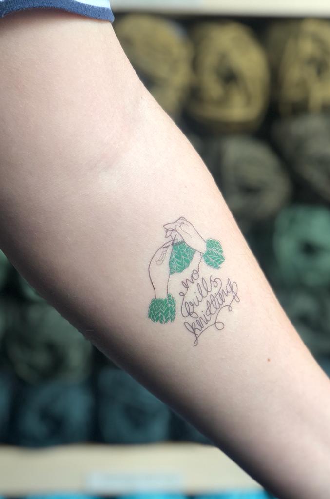 No Frills 2nd Birthday Temporary Tattoo Sheet