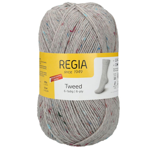 Regia Tweed  6-Ply Sock Yarn