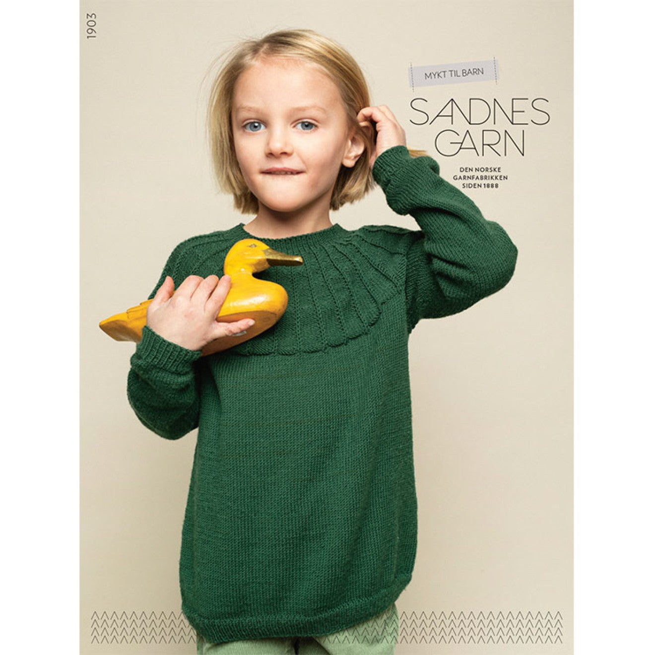 1903 Soft Knits for Kids | Sandnes Garn Knitting Pattern Booklet